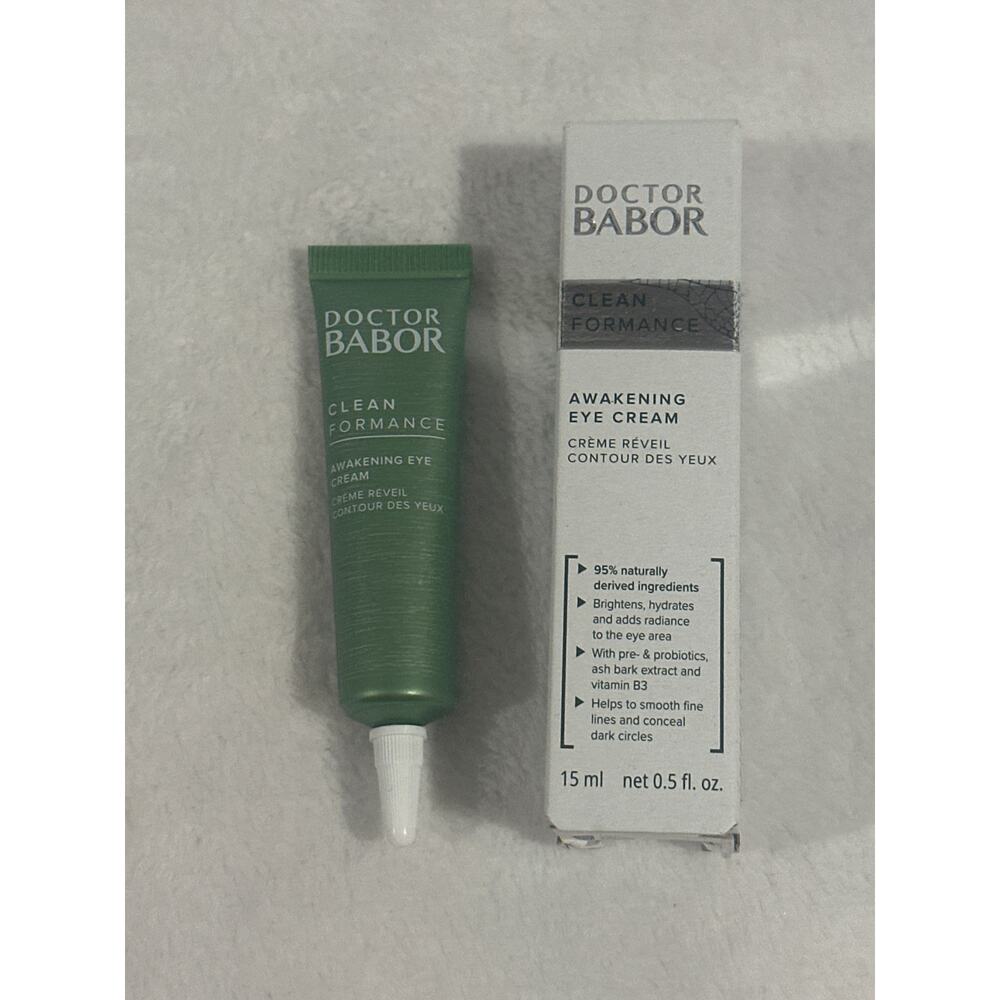 Doctor Babor Clean Formance Awakening eye cream, NIB